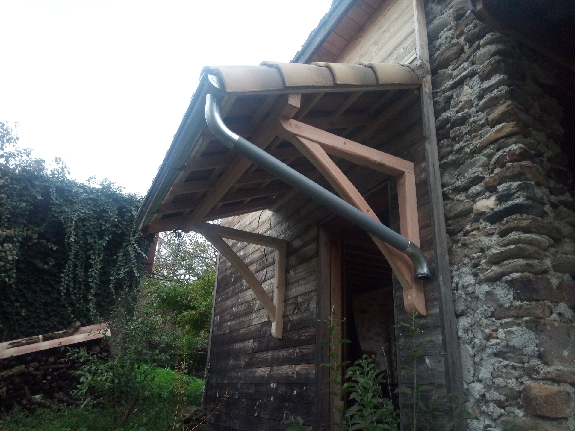 Construction bois extérieure