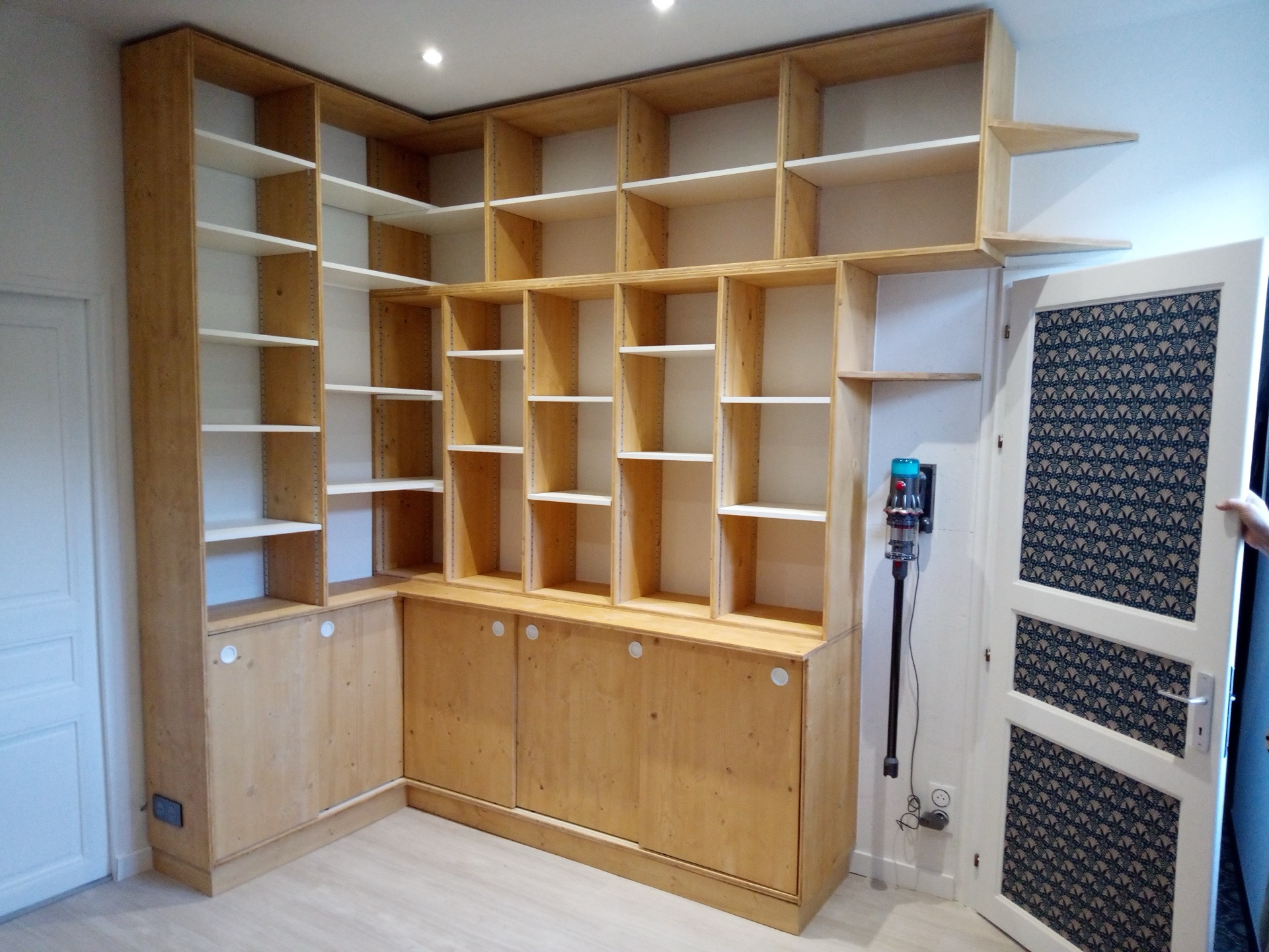 bibliothèque sur-mesure